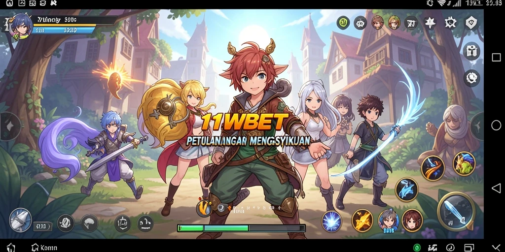 Tampilan screenshot gameplay 11WBET yang menakjubkan dan penuh aksi.