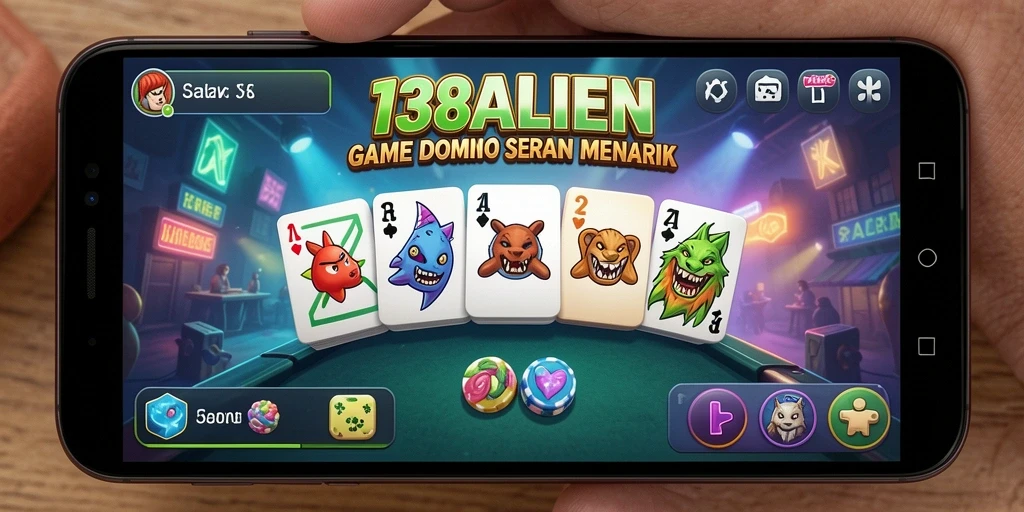 Gambar gameplay dominasi yang menampilkan keseruan bermain 138ALIEN.