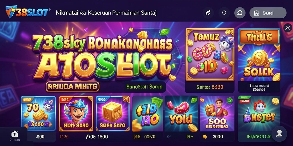 Screenshot gameplay 738SLOT yang menunjukkan keseruan bermain slot.