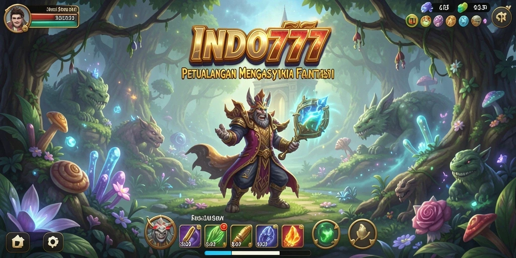 Screenshot gameplay INDO777 yang menunjukkan aksi petualangan seru.
