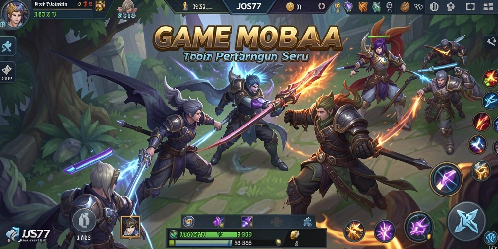 Gameplay intens dan hero yang beragam di JOS77.