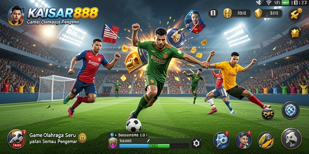 Tampilan gameplay KAISAR888 yang menarik dan menantang.