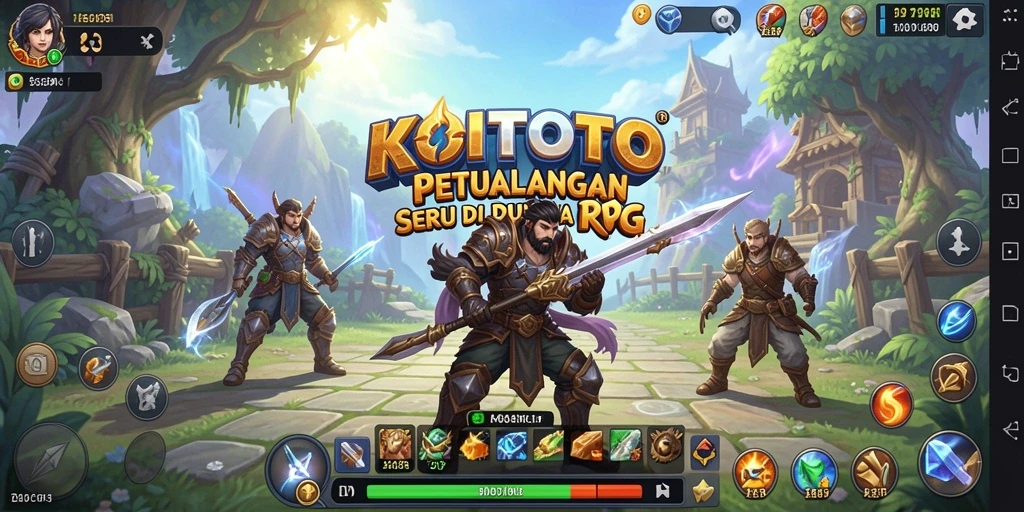 Tampilan gameplay seru dan mendalam dari KOITOTO.