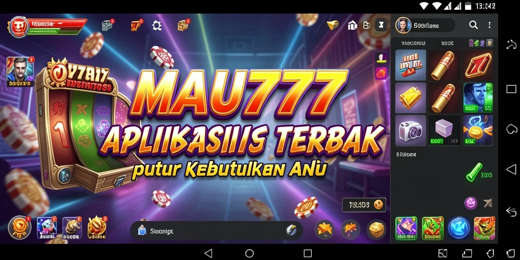 Tampilan antarmuka MAU777 yang sederhana dan efektif.