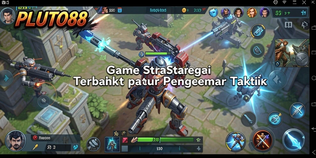 Tangkapan layar dari gameplay strategis PLUTO88 yang mendebarkan.