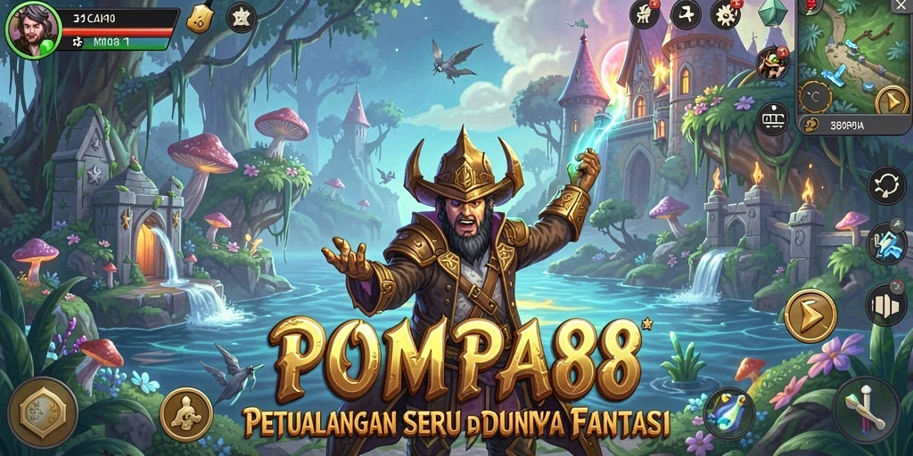 Gameplay POMPA88 yang mendebarkan dengan grafis menawan.