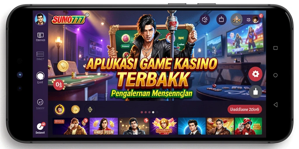 Tampilan menarik dari gameplay SUMO777 di dunia Kasino.