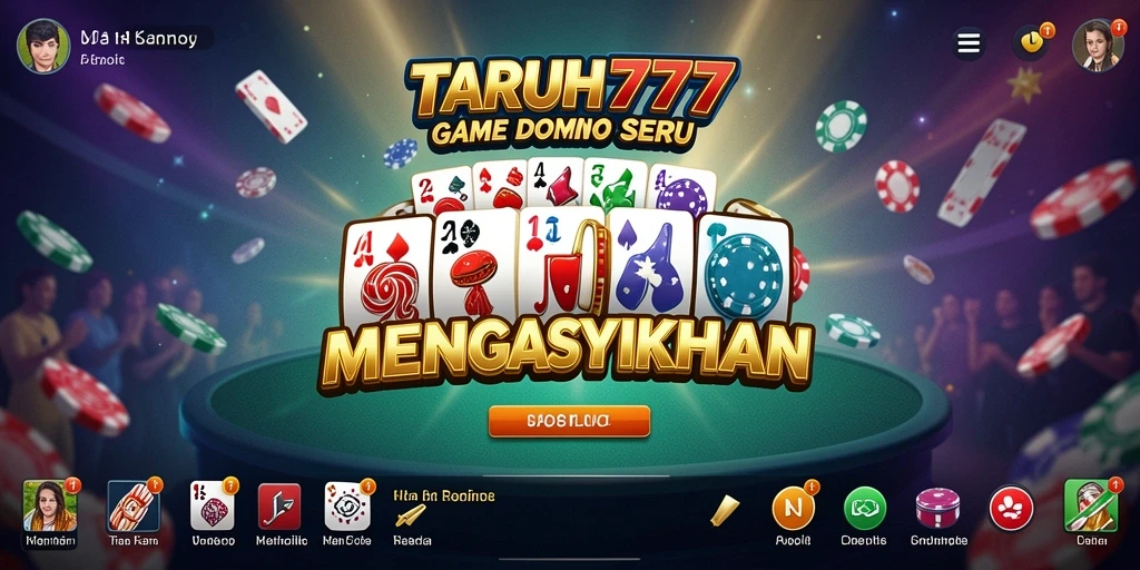 Tampilan seru gameplay TARUH777 yang memukau.