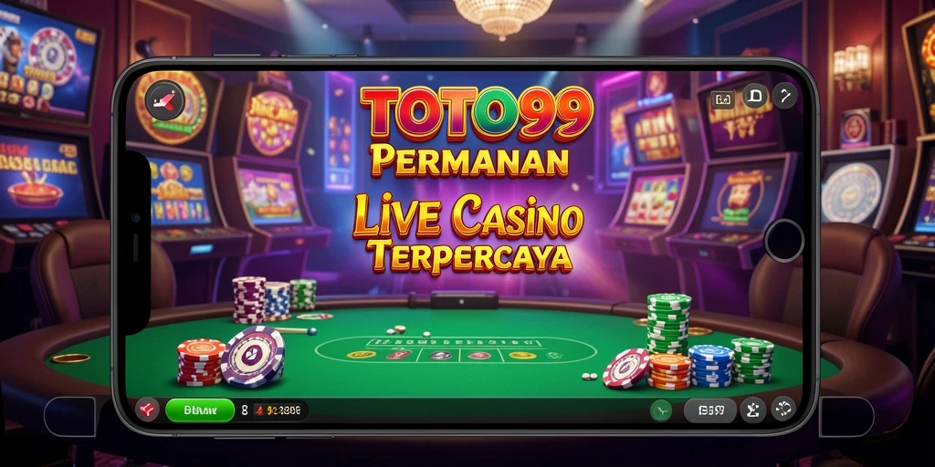 Screenshot utama gameplay menarik dari TOTO99 Live Casino.